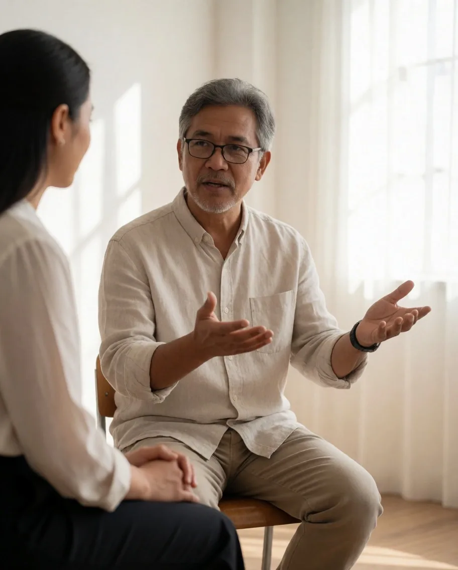 Pelatih storytelling ASME Lab menjelaskan teknik naratif